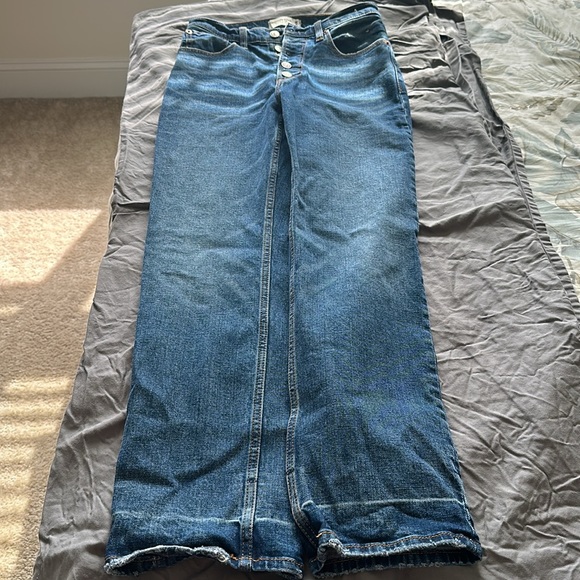 Ankle Straight Ultra High Rise - Picture 2 of 4